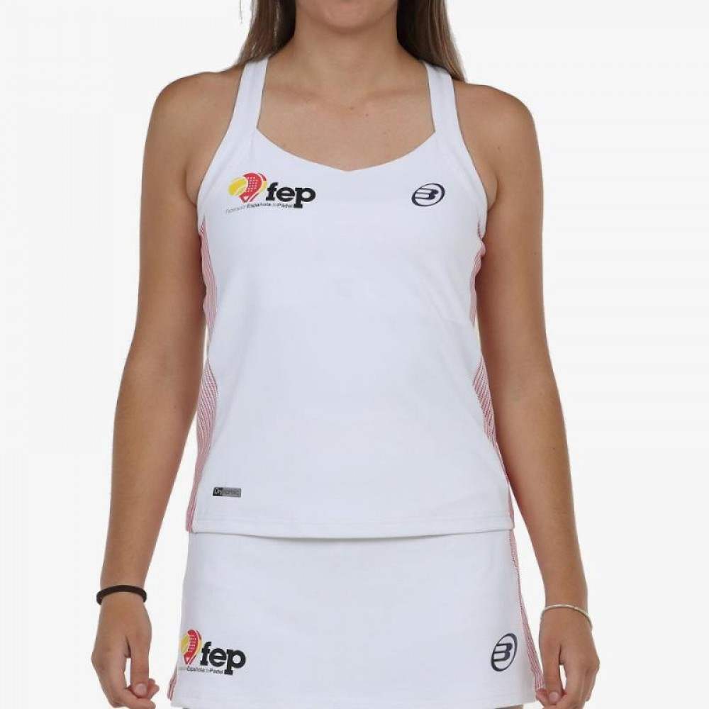 Bullpadel FEP Exima Camiseta Branca