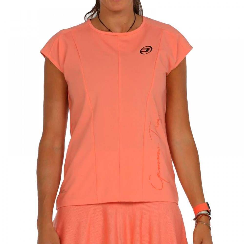 Camiseta Bullpadel Gemma Triay Yodar Coral - Barata Oferta Outlet