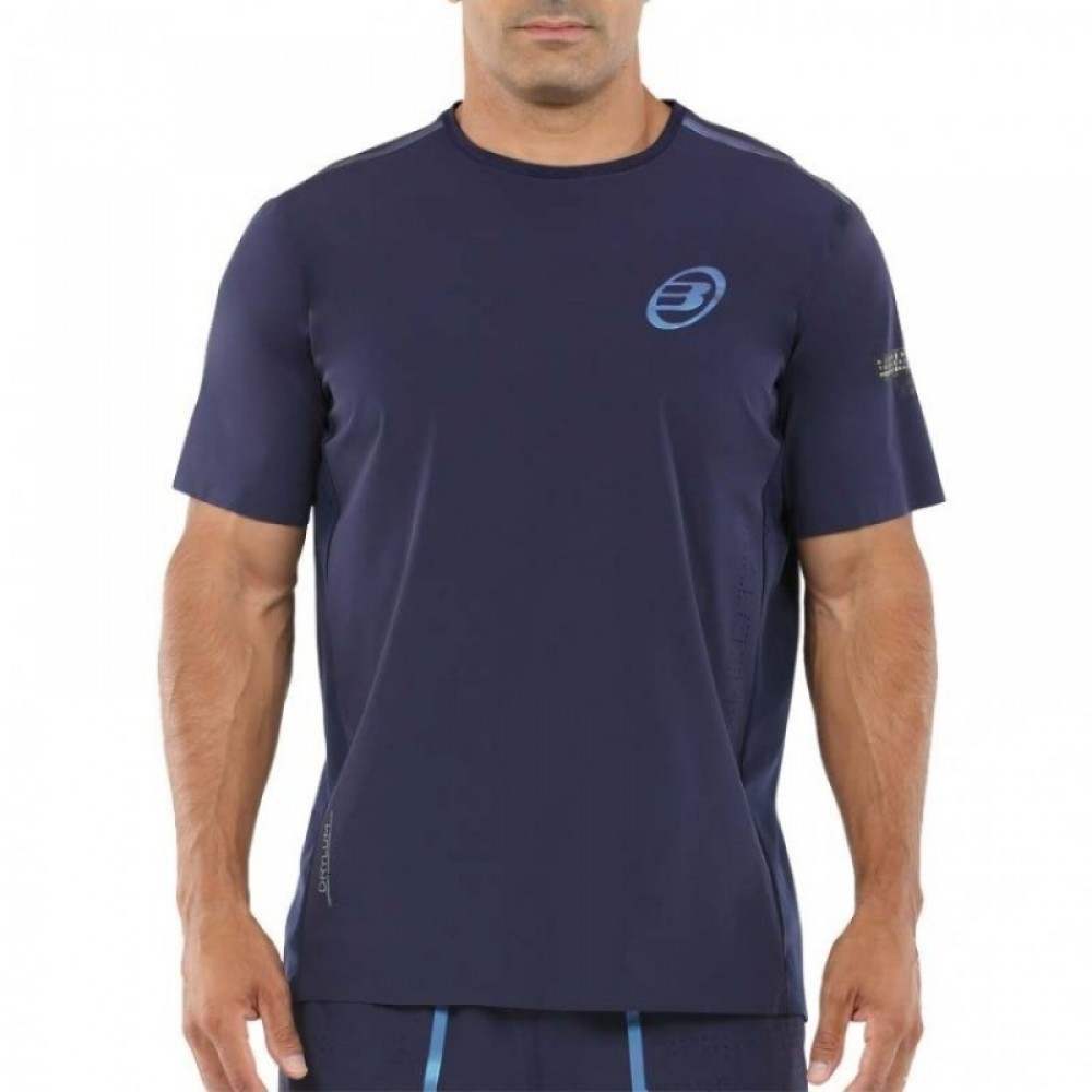 Camiseta Bullpadel Paramo Azul Noche - Barata Oferta Outlet