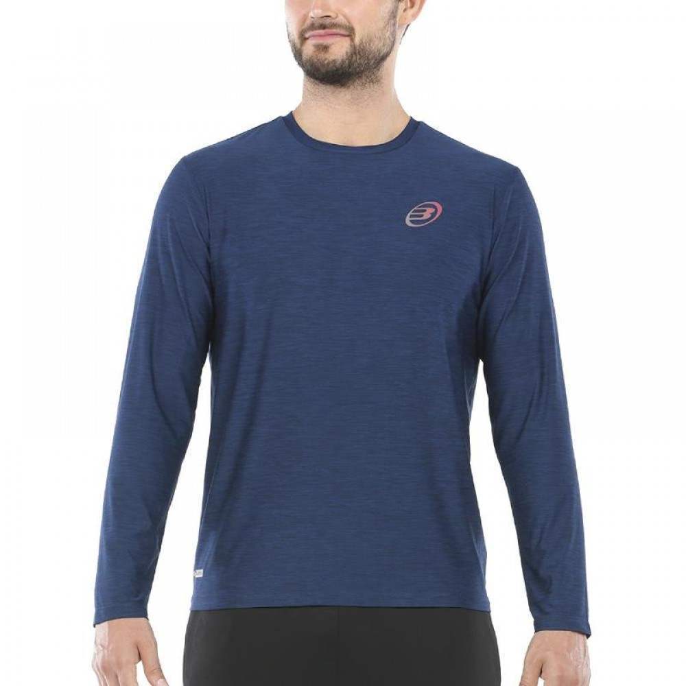 Camiseta Bullpadel Urmene Azul Oscuro Vigore - Barata Oferta Outlet