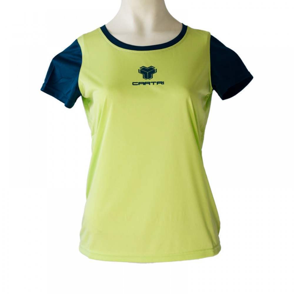 Camiseta Cartri Coach 3.0 Menta Petroleo Junior - Barata Oferta Outlet