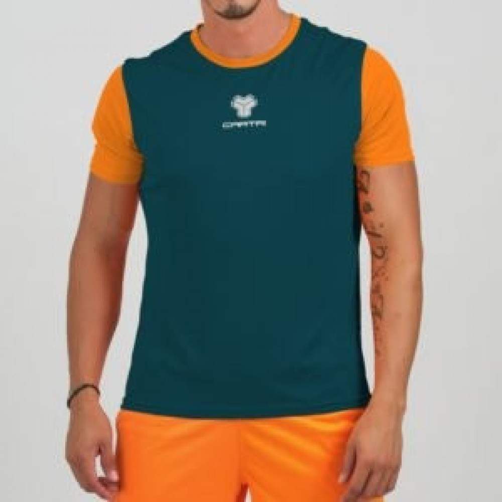 Camiseta Cartri Coach 3.0 Petroleo Naranja Junior - Barata Oferta Outlet