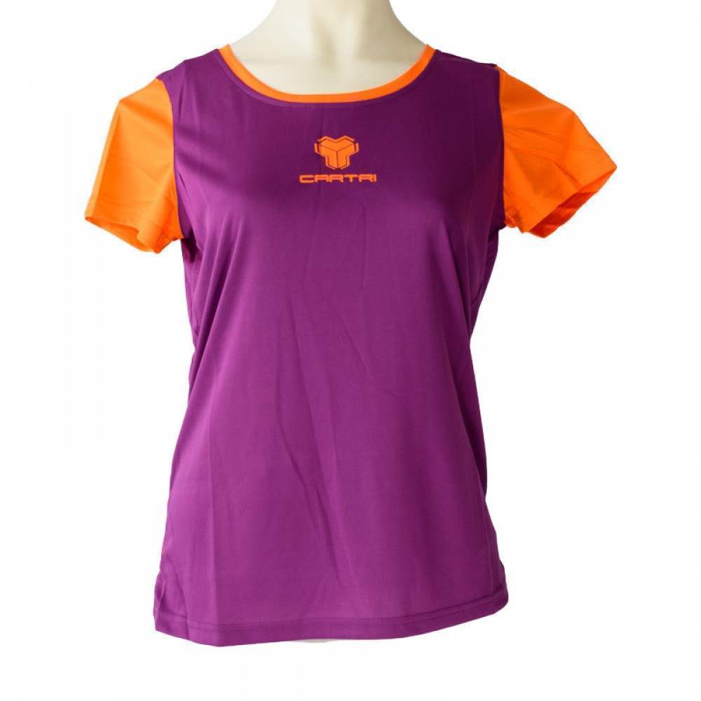 Camiseta Cartri Coach 3.0 Purpura Naranja - Barata Oferta Outlet