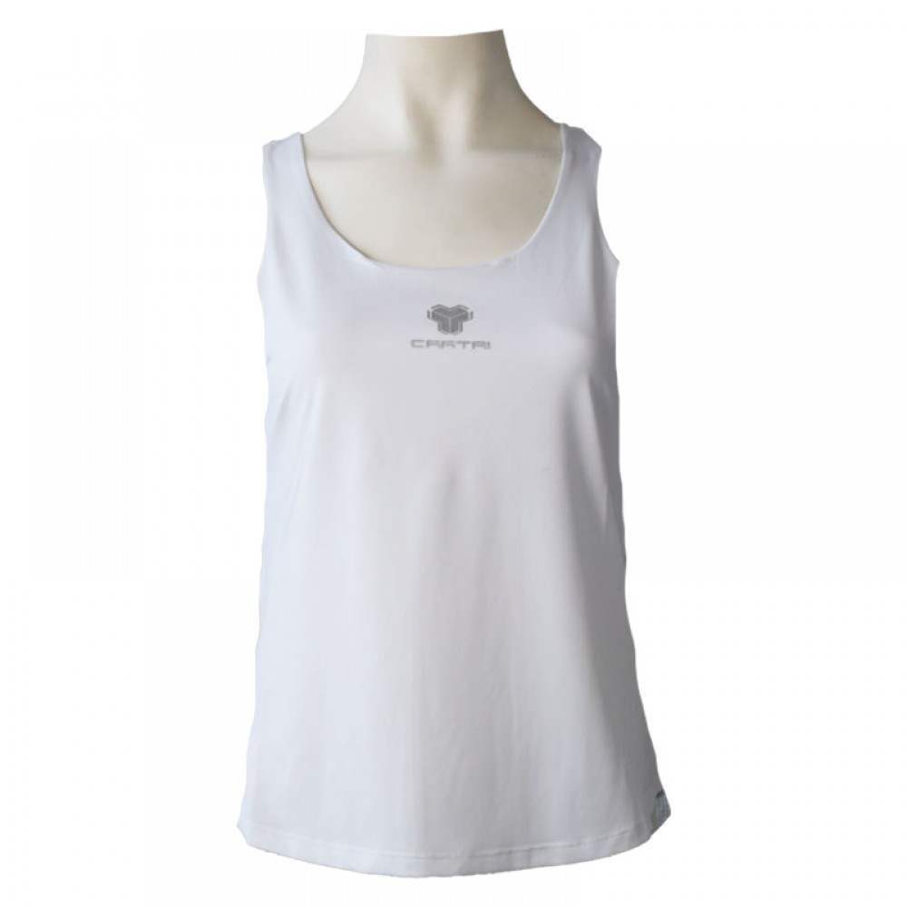 Camiseta Cartri Coach Vest 3.0 Blanco Plata - Barata Oferta Outlet