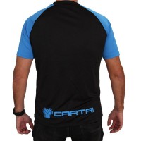 Camiseta Cartri Match Negro Azul