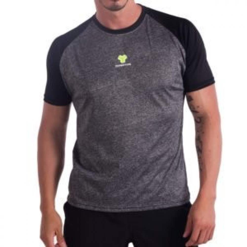 Camiseta Cartri Safiro Gris Negro Junior - Barata Oferta Outlet