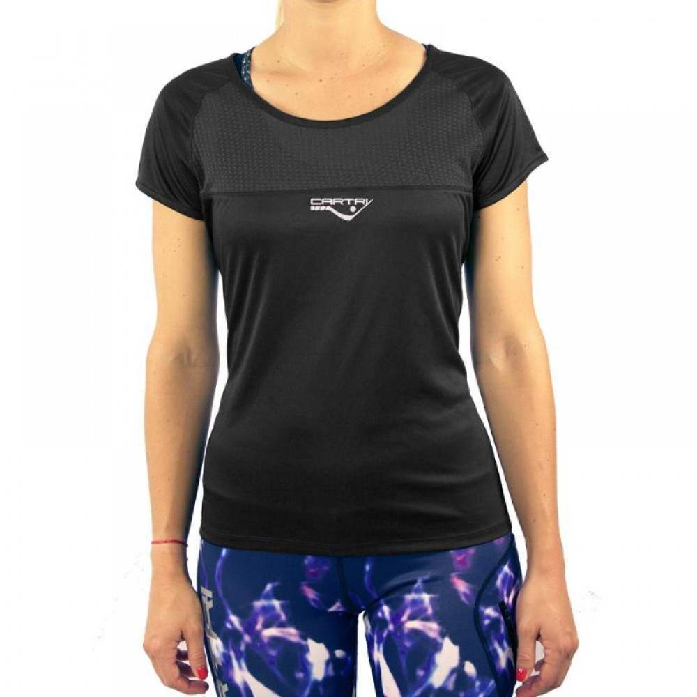 Camiseta Cartri Sally Negro - Barata Oferta Outlet