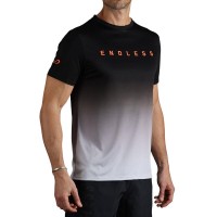 Camiseta Endless Ace Degrade Negro Gris