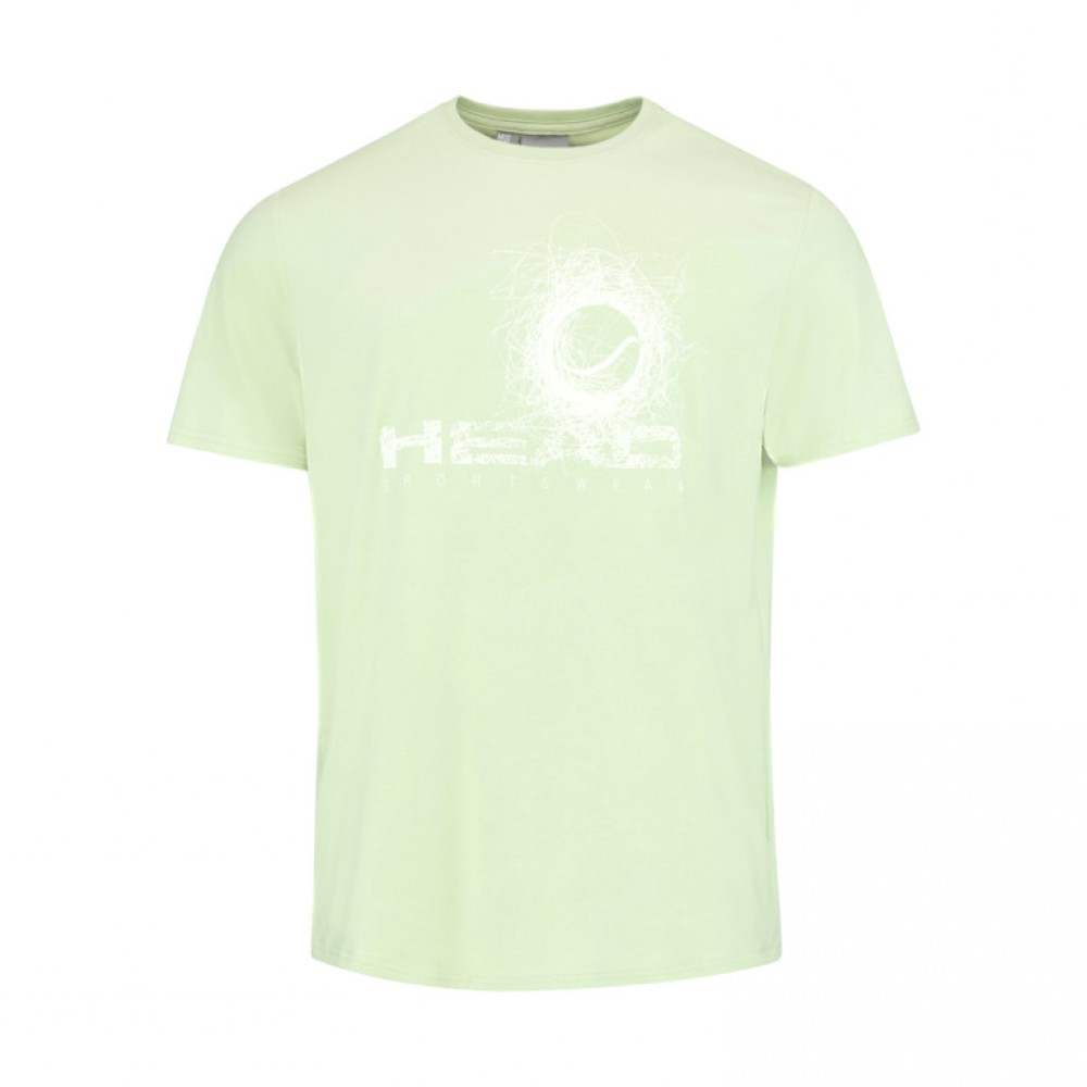 Camiseta Head Vision Verde Claro - Barata Oferta Outlet