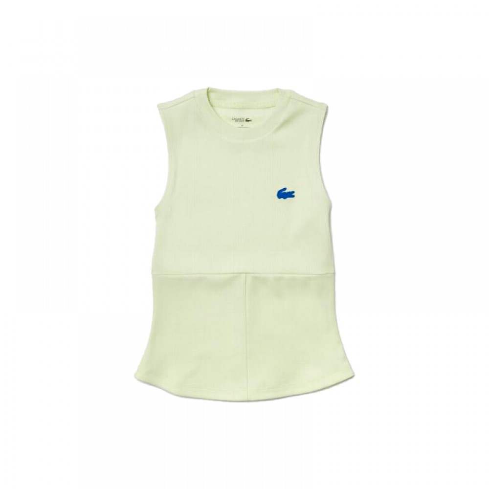 Camiseta Lacoste Sport Amarillo Mujer - Barata Oferta Outlet