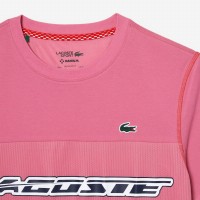 Lacoste Sport Medvedev Red T-shirt Pink