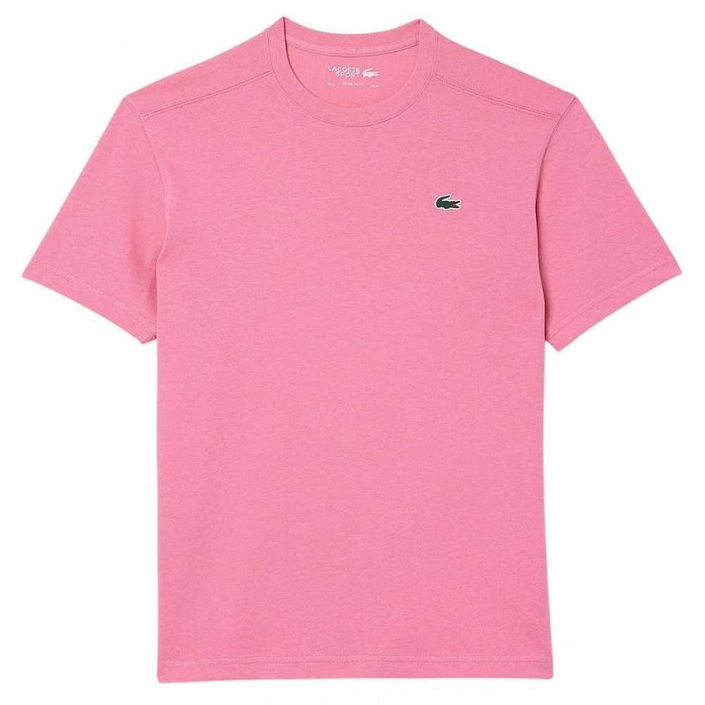 Lacoste Sport Regular Fit Maglietta Rosa