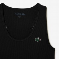 Camiseta Lacoste Sport Slim Fit Negro