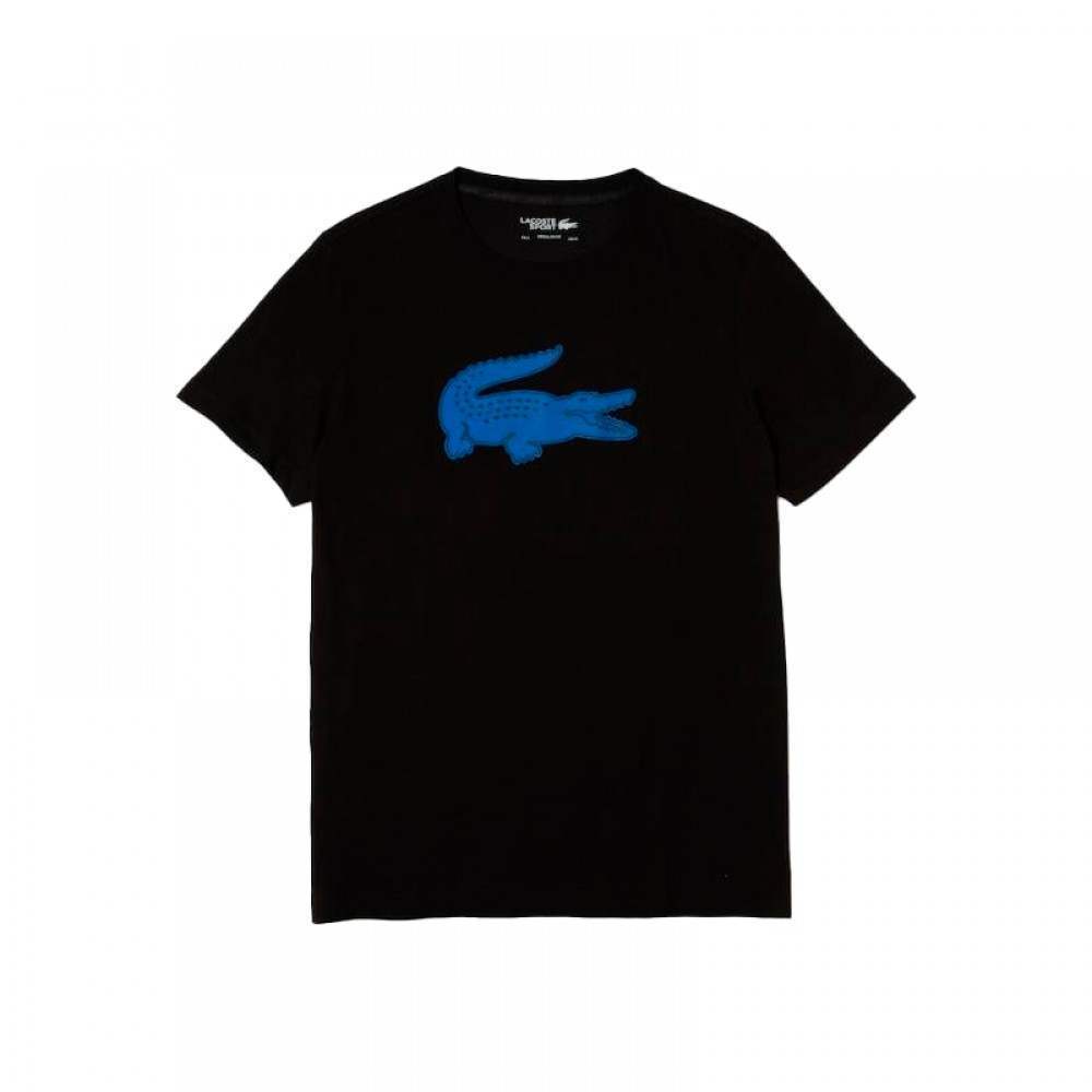 Camiseta Lacoste Sport Transpirable Negro - Barata Oferta Outlet