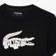 Lacoste Ultra Dry T-Shirt Schwarz Weiß