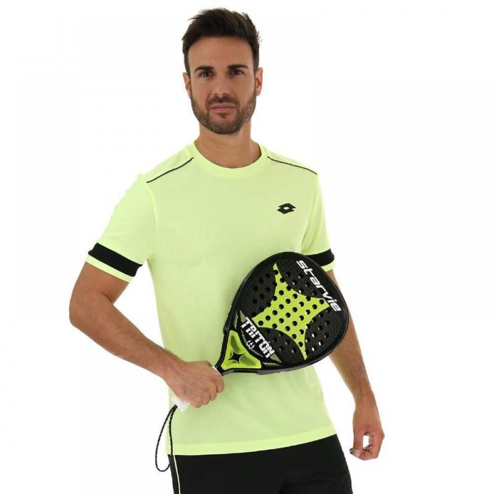 Camiseta Lotto Superrapida V Amarillo Fluor - Barata Oferta Outlet