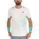 Camiseta Lotto Top IV Blanco Brillante Verde Turquesa Gris