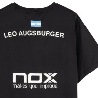 Camiseta Nox Leo Augsburger Sponsors LA10 Negro 2024