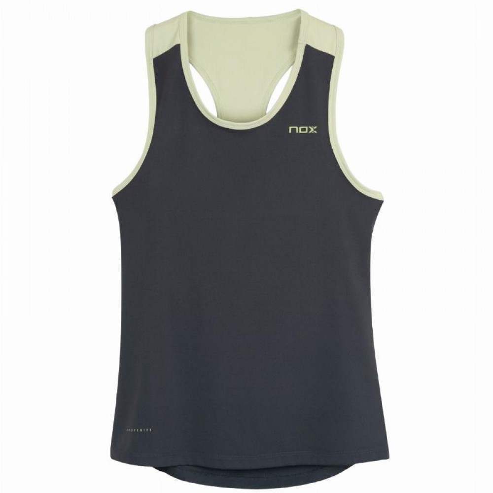 Camiseta Nox Pro Gris Carbon Mujer