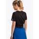 Camiseta Osaka Sleeves Negro Mujer - Barata Oferta Outlet