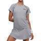 Camiseta Siux Match 24 Gris Mujer