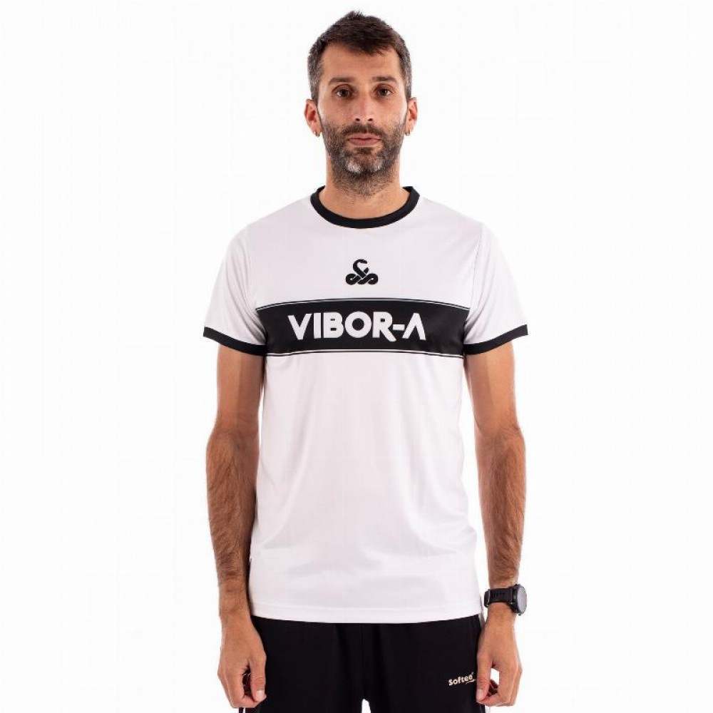 Camiseta Vibora Poison Blanco - Barata Oferta Outlet