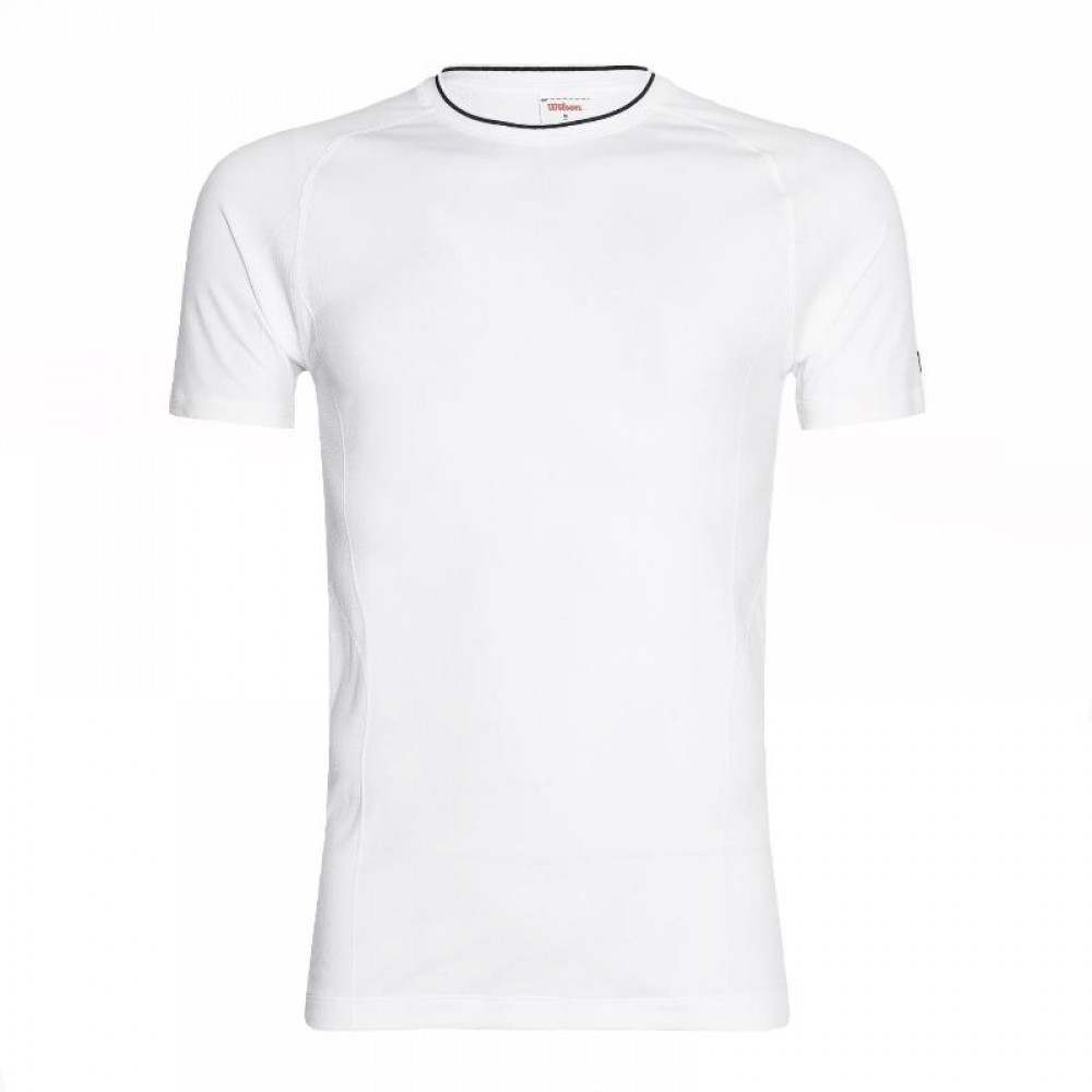 Camiseta Wilson Team Seamless Crew Blanco