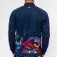 Chaqueta Bidi Badu Wild Arts Printed Azul Oscuro Rojo Mix