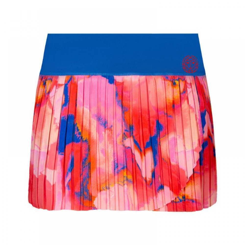 Falda Bidi Badu Inaya Rojo Azul - Barata Oferta Outlet