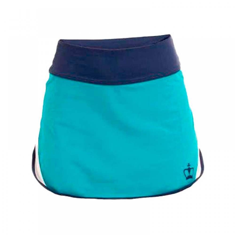 Falda Black Crown Tallin Verde Azul Marino - Barata Oferta Outlet