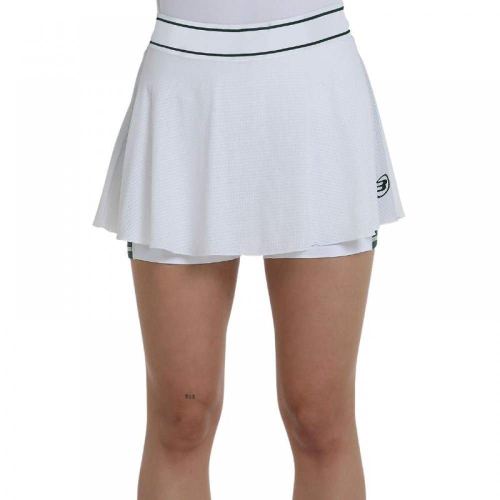 Falda Bullpadel Laza Blanco