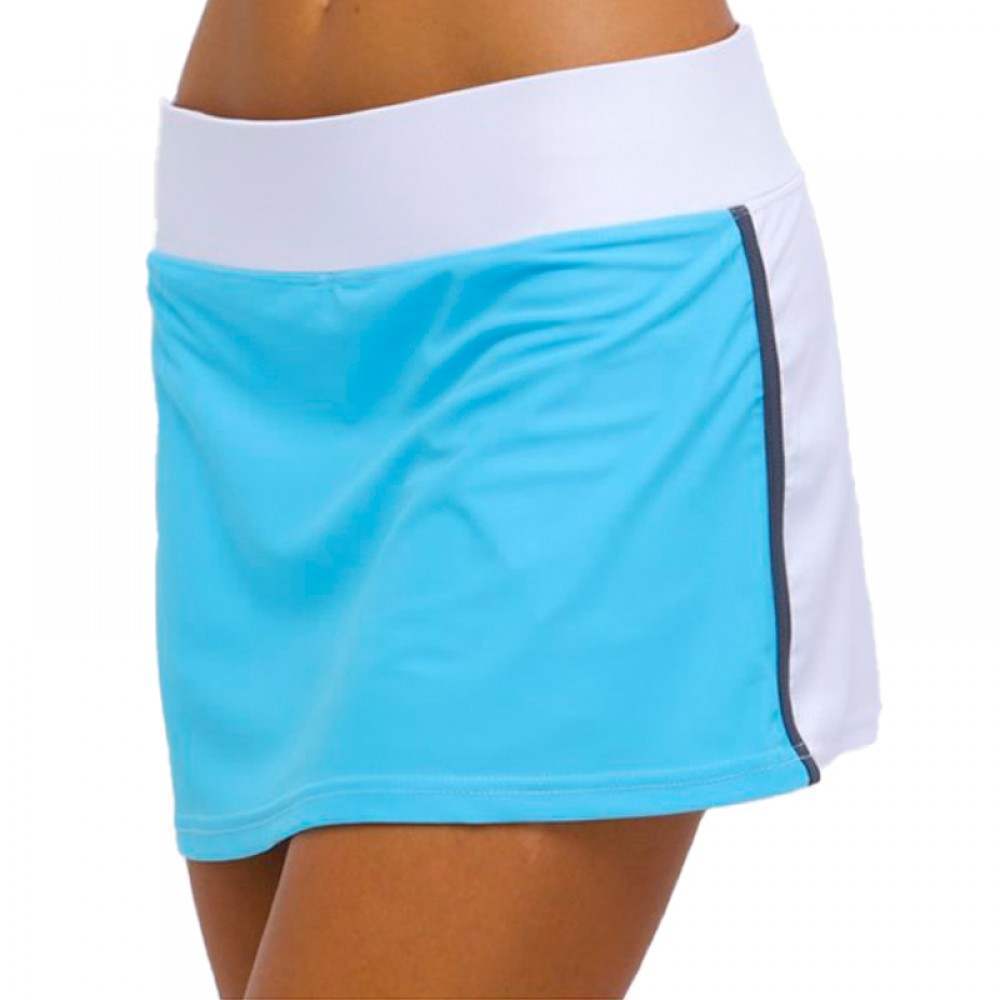 Falda Drop Shot Brigitte Blanco - Barata Oferta Outlet