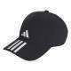 Gorra Adidas Aeroready Baseball 3 Bandas Negro Blanco - Barata Oferta Outlet