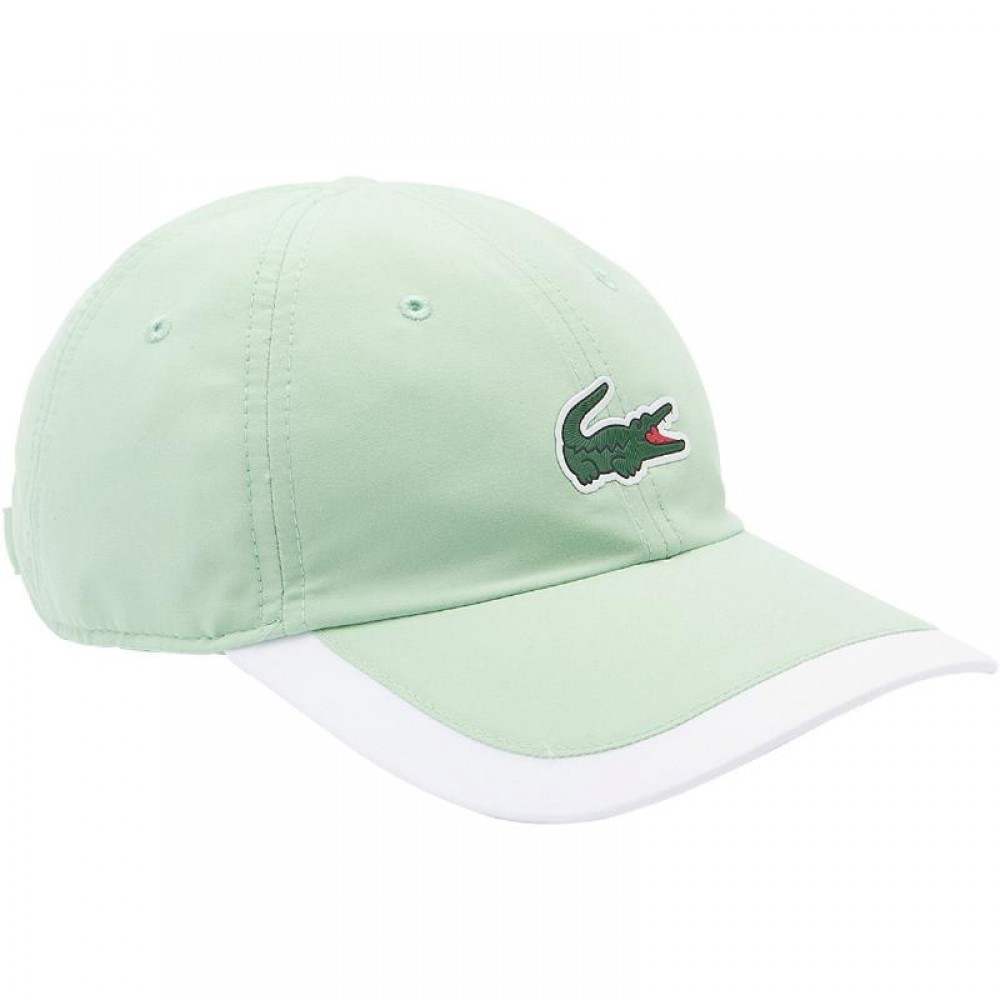 Gorra Lacoste Ligera Verde Claro Blanco - Barata Oferta Outlet