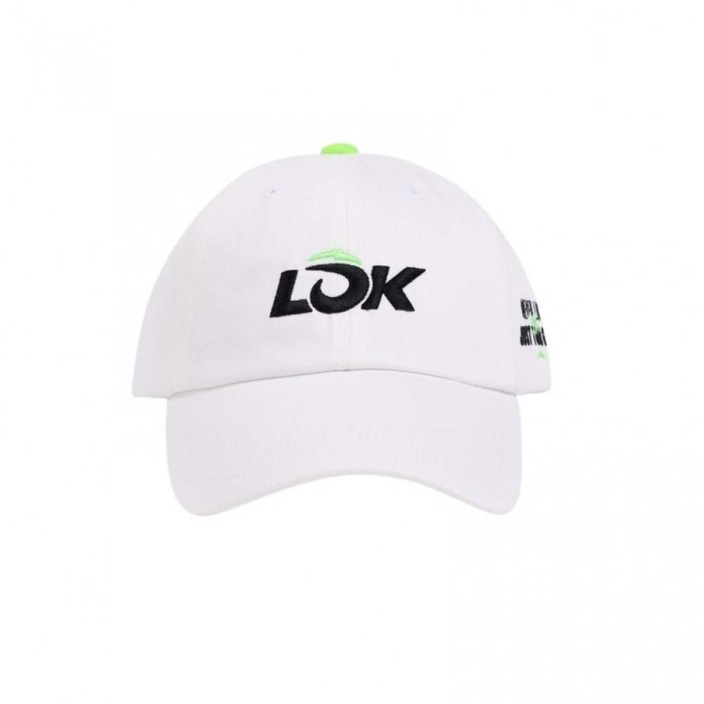 Gorra Lok Never Luck Blanco