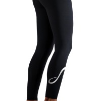 Endless Cross Pocket Black Orange Junior Leggings