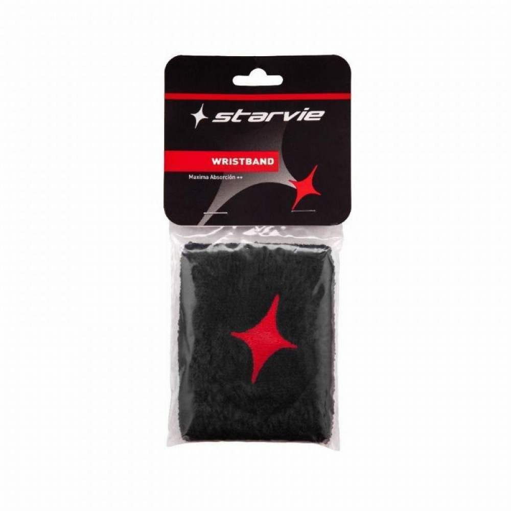 Munequera StarVie Negro Rojo 1 Unidad - Barata Oferta Outlet