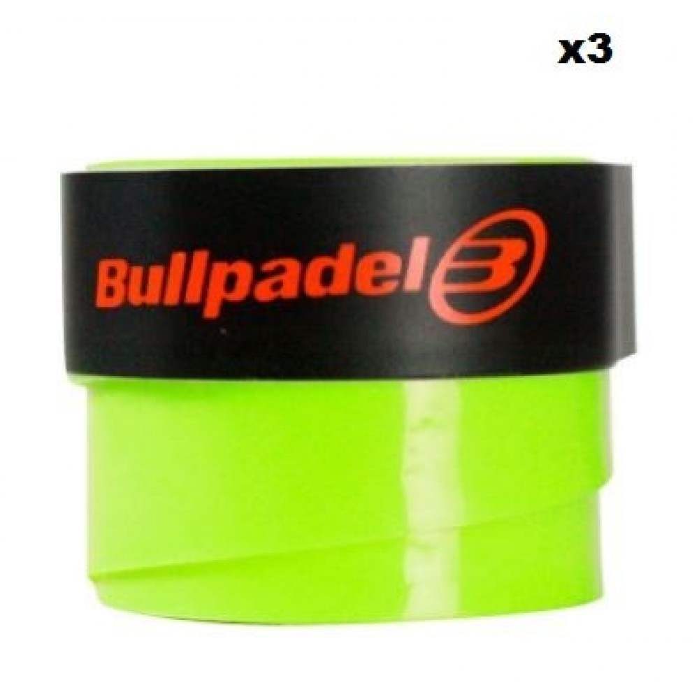 Overgrips Bullpadel Amarillo Azufre Liso 3 Unidades - Barata Oferta Outlet