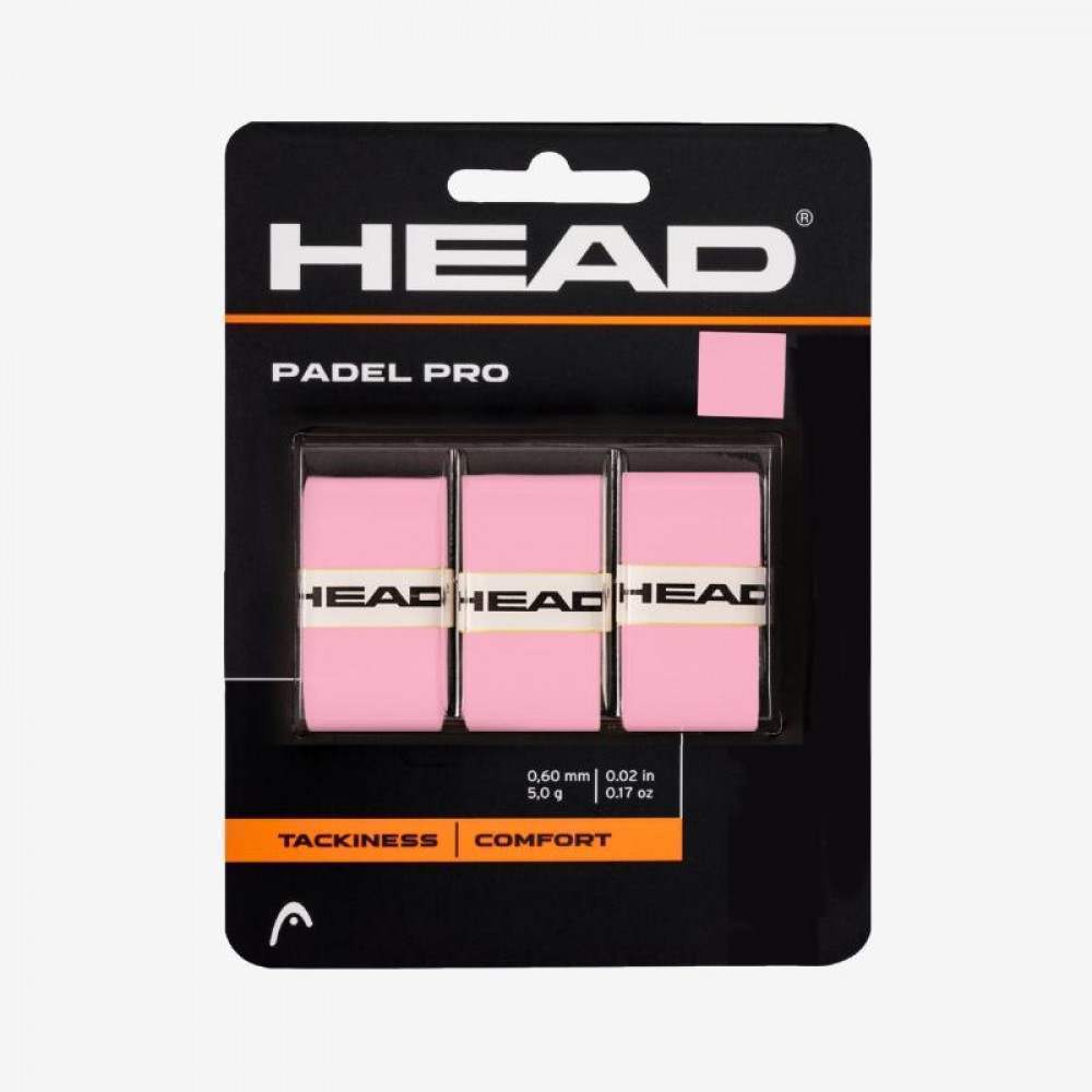 Overgrips Head Padel Pro Pink 3 Einheiten