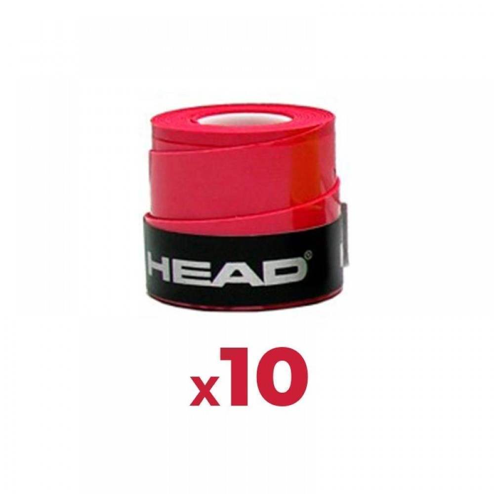 Overgrips Head Xtreme Soft Rojo 10 Unidades - Barata Oferta Outlet