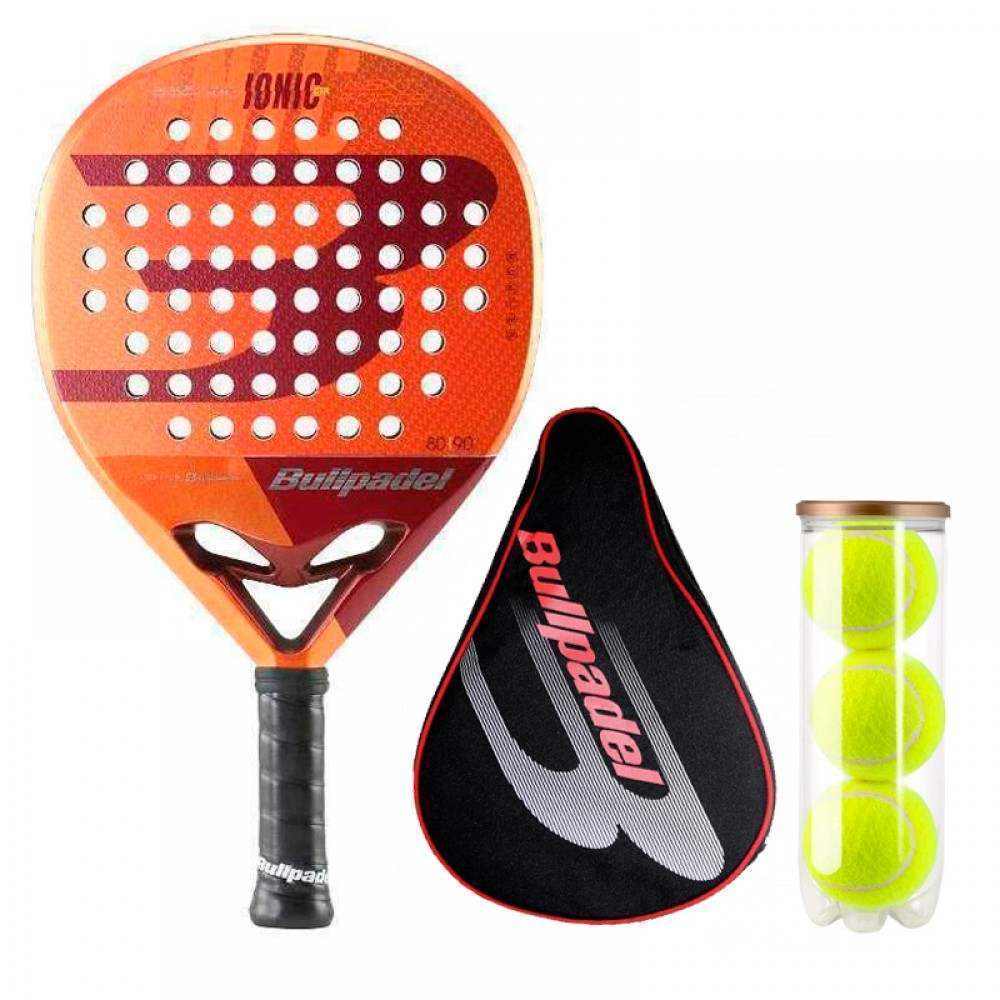 Bullpadel Ionic Control 2023 Paket + Zubehor