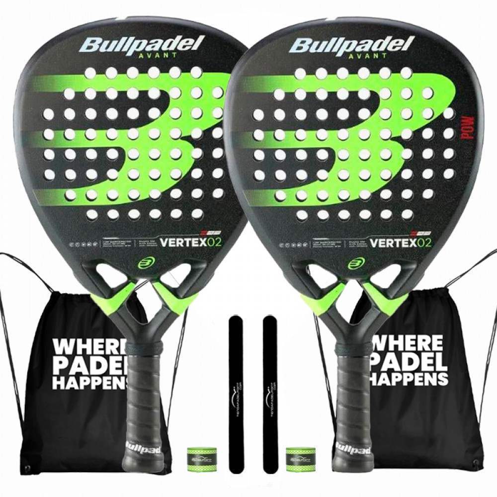 Pack Bullpadel Vertex 02 X2