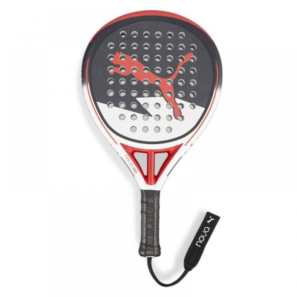 Puma Nova Pro Control Tennisschlager Weiß Rot