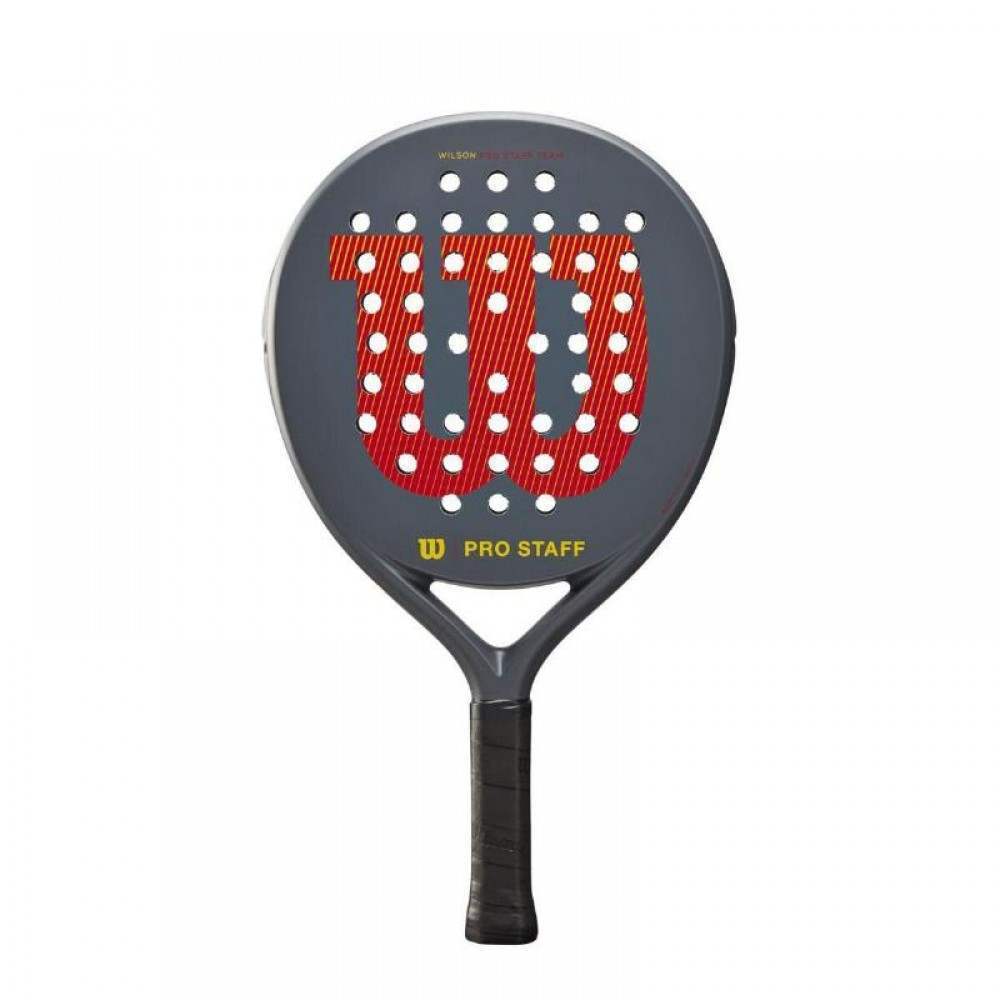 Pala Wilson Pro Staff V2 Team  ALT Gris Rojo - Barata Oferta Outlet