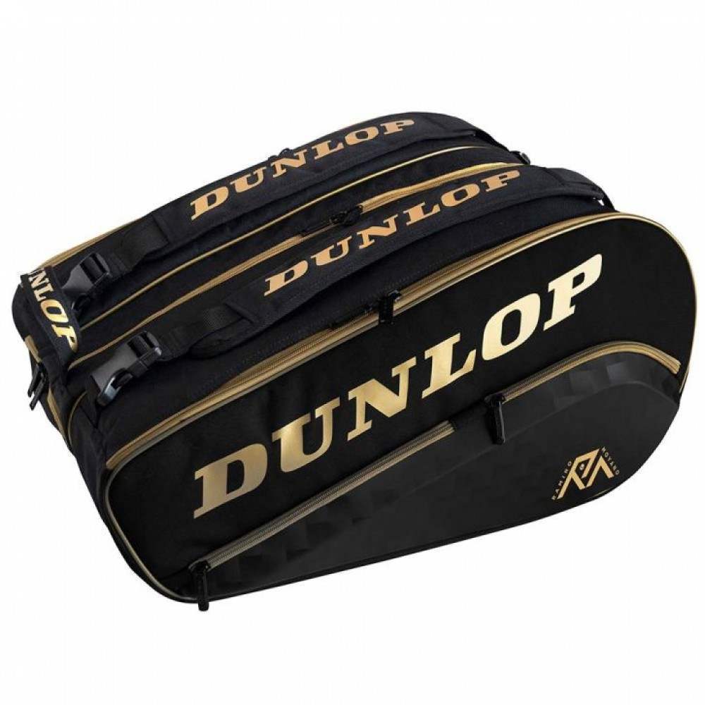 Paletero Dunlop Elite Negro Dorado - Barata Oferta Outlet