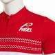 Polo Joma A1 Padel Blanco Rojo