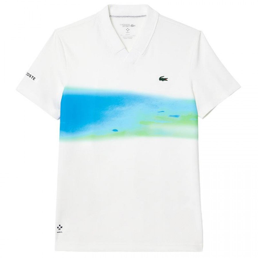 Polo Lacoste Daniil Medvedev Regular Blanco