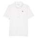 Polo Lacoste Pique Blanco Mujer