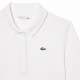 Polo Lacoste Pique Blanco Mujer