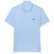 Polo Lacoste Regular Fit Algodon Azul Pastel